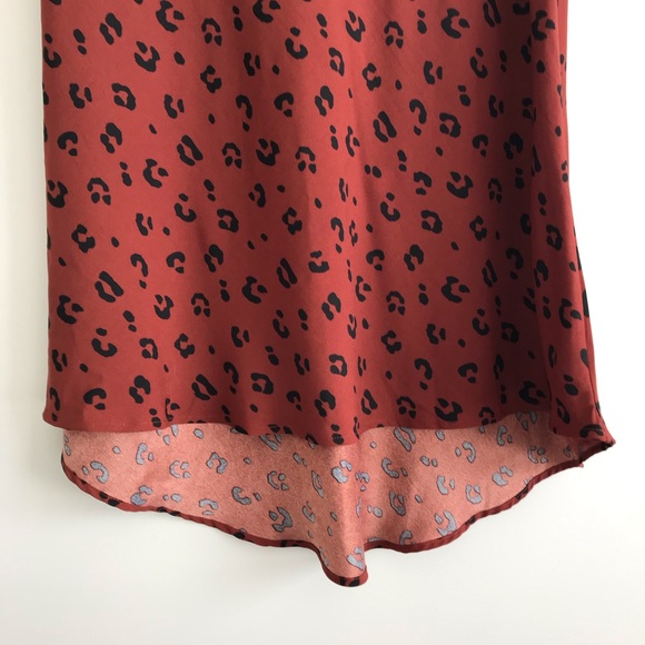 ED•IT•ED Animal Print Long Maxi Skirt - Picture 4 of 9